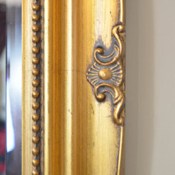 Hamilton Vintage Gold Antique Design Large Wall Mirror 137 x 76cm - Gold - thumbnail 4