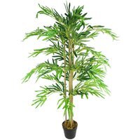 Artificial Bamboo Tree With Natural Canes 120cm - Green