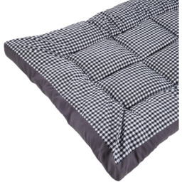 Comfortable Quilted Mattress Topper - Dark Grey / 200cm / King - thumbnail 5