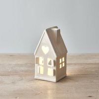 Dainty House Tea Light Holder - White - image 1