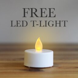 Dainty House Tea Light Holder - White - thumbnail 2