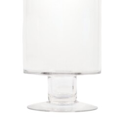 Transparent Glass Hurricane - Clear - thumbnail 2