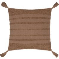 Larch Woven Cushion - Cocoa / Polyester