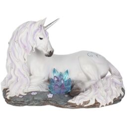 Jewelled Tranquillity White Unicorn Figurine  - 19cm - thumbnail 2