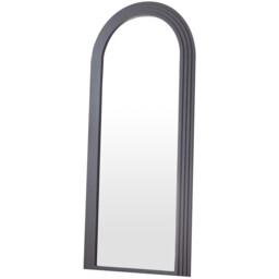 Evie Ridged Arch Lean To Mirror   - Charcoal - thumbnail 5