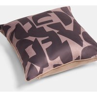 OHS Abstract Print Cushion Covers - Brown / Machine washable at 40°C. Tumble dry friendly. Do not bleach or iron.