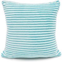 Soft Snug Deluxe Printed Cord Cushion - Teal
