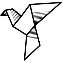 Fly Wall Art No.14 Metal Decorative Object - Black - thumbnail 2