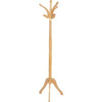 Kennedy Natural Finish Light Wooden Coat Stand - Natural