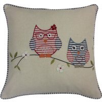Fun Ditsy Owl Cushion Cover - Eagle