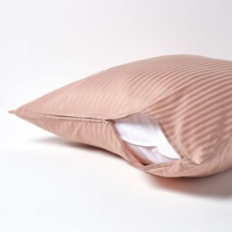 330 Thread Count Egyptian Cotton Housewife Pillowcase - Taupe Beige / 80cm - thumbnail 3