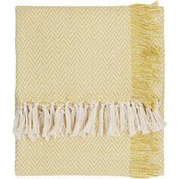 Wisley Woven Outdoor Throw - Yellow