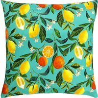 Citrus Blossom Outdoor Cushion - Multicolour
