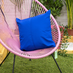 "Premium 18"" Centre Join Garden Scatter Cushion - Blue / 8" - thumbnail 2