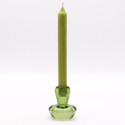 Garden Jade Mushroom Flip Candle Tealight Holder Elegant Table Decor - Green - thumbnail 3