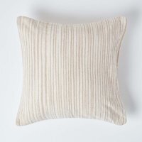 Cotton Chenille Tie Dye Cushion Cover - Beige / 60cm
