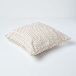 Cotton Chenille Tie Dye Cushion Cover - Beige / 60cm - thumbnail 3
