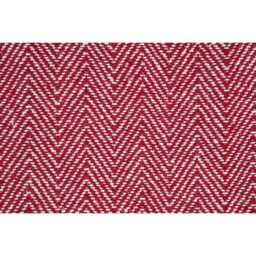 Herringbone Cushion Cover - Red - thumbnail 2