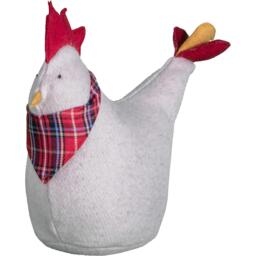 Chuck Chicken Weighted Door Stop - White - thumbnail 2