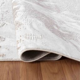 Modern Abstract Water flow Grunge Texture Area Rugs - Stone / 80x150 cm Rectangle - thumbnail 2