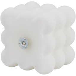 Rubik's Cube Scented Soy Wax Candle - White - thumbnail 3