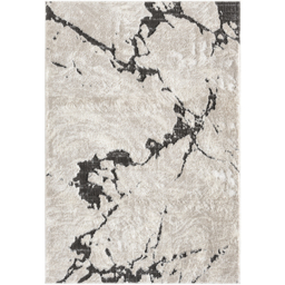 Eleanor Modern Embossed Contemporary Living Room Area Rug - Abstract Design Rug - Mocha / 230cm - thumbnail 2
