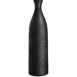Ceramic Flower Vase - Black - thumbnail 5