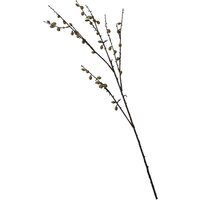 Artificial Single Mini Pinecone Spray Flower Stem L50cm - Brown