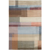 Multicoloured Abstract Rug - Multicolour / 240 x 60cm