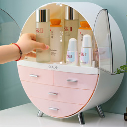 Makeup Organiser with Legs - Pink / 40cm - thumbnail 3