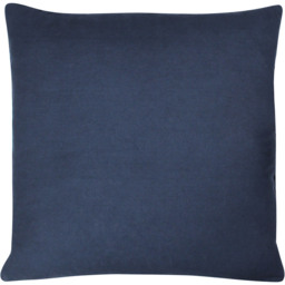 Angeles Floral Velvet Cushion - Navy / 80 Polyester 20 Feather - thumbnail 3