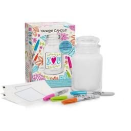 Yankee Candle Clean Cotton with Sharpie Create Your Own Label - White - thumbnail 2