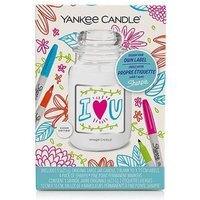 Yankee Candle Clean Cotton with Sharpie Create Your Own Label - White - thumbnail 1