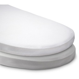 Martex Baby Pram Fitted Sheet Grey - Grey - thumbnail 3