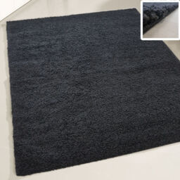 Myshaggy Collection Rug - Black / 180X270cm - thumbnail 3