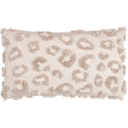 Maeve Tufted Cotton Cushion - Natural / Polyester - thumbnail 2
