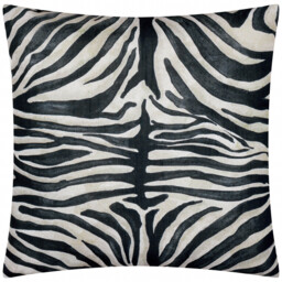 Leopardis Zebra Woven Outdoor Cushion - Multicolour - thumbnail 2