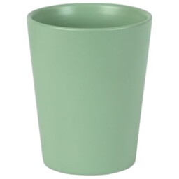 Ceramic Indoor Matt Sage Green Plant Pot - 12cm - thumbnail 2