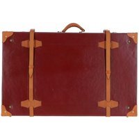Ashwood Vintage Large Leather Trunk VIN 26 - Red - image 1