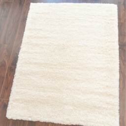 Super Soft Cream Shaggy Living Area Rug - Cream / 110 x 60cm - thumbnail 3