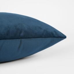 Pack Of Matte Velvet Cushion Covers - Navy / 45cm / 2 - thumbnail 2