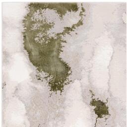 Zephyr Green Metallic Lustre Rug - Green / 170cm - thumbnail 2