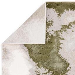 Zephyr Green Metallic Lustre Rug - Green / 170cm - thumbnail 4