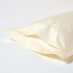 1000 Thread Count Egyptian Cotton Oxford Pillowcase - Cream - thumbnail 4