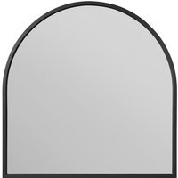 Arcus Black Arched Wall Mirror - Black - image 1