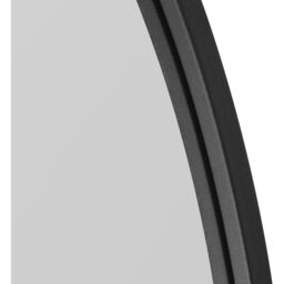 Arcus Black Arched Wall Mirror  - Black - thumbnail 5