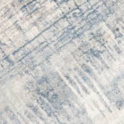 Blue Silver Grey Distressed Abstract Living Area Rug - Blue / 290 x 200cm - thumbnail 5