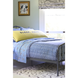 Martex Petite Painted Check Duvet Cover Set - Blue / King - thumbnail 2