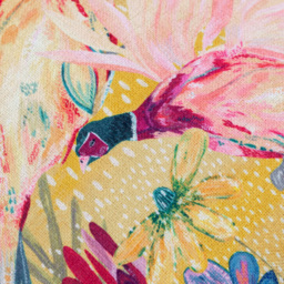Country Wilds Pheasant Bloom Printed Cushion - Gold / 80 Feather 20 Polyester - thumbnail 4