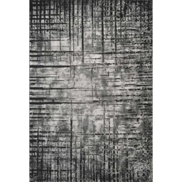 Belgravia Living Room Area Rug Metallic Sheen Contemporary Modern Nexus Design - Anthracite / 290cm - thumbnail 2